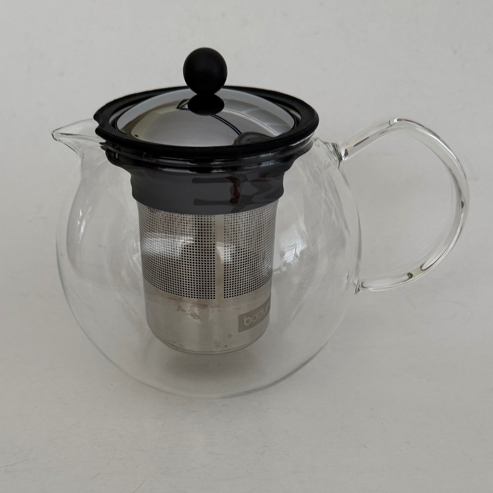 BODUM TEA PRESS WITH STAINLESS STEEL FILTER